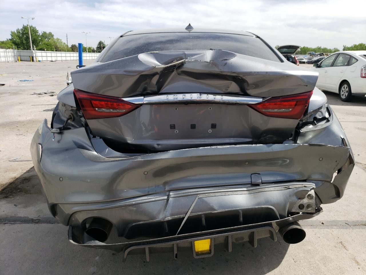 2021 Infiniti Q50 Luxe VIN: JN1EV7BR7MM752758 Lot: 55964125
