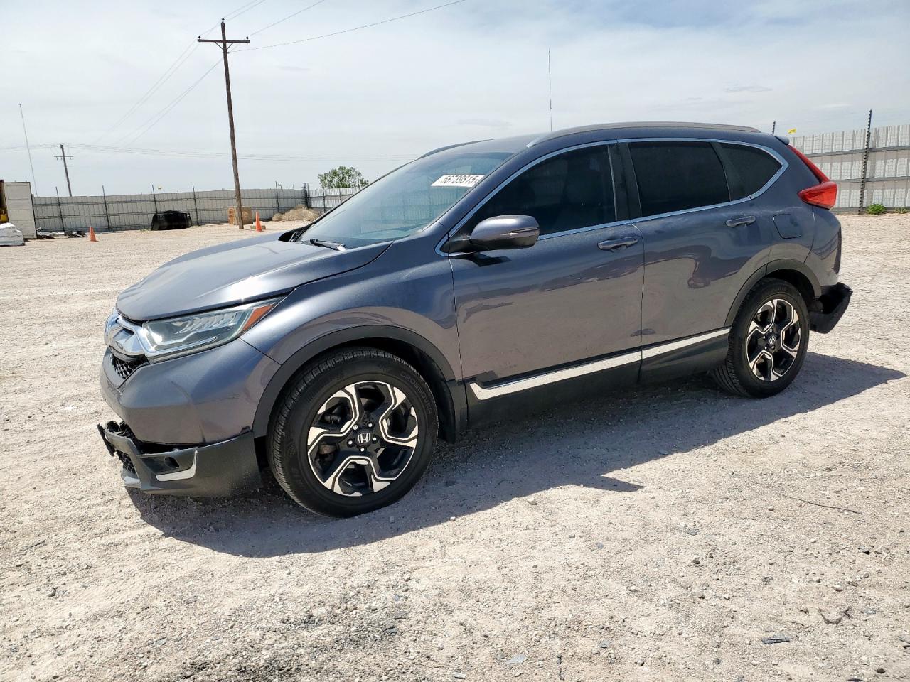 2017 Honda Cr-V Touring за продажба в Andrews, TX - Rear End
