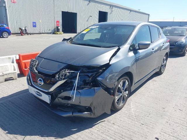 2021 NISSAN LEAF TEKNA for sale at Copart CHESTER