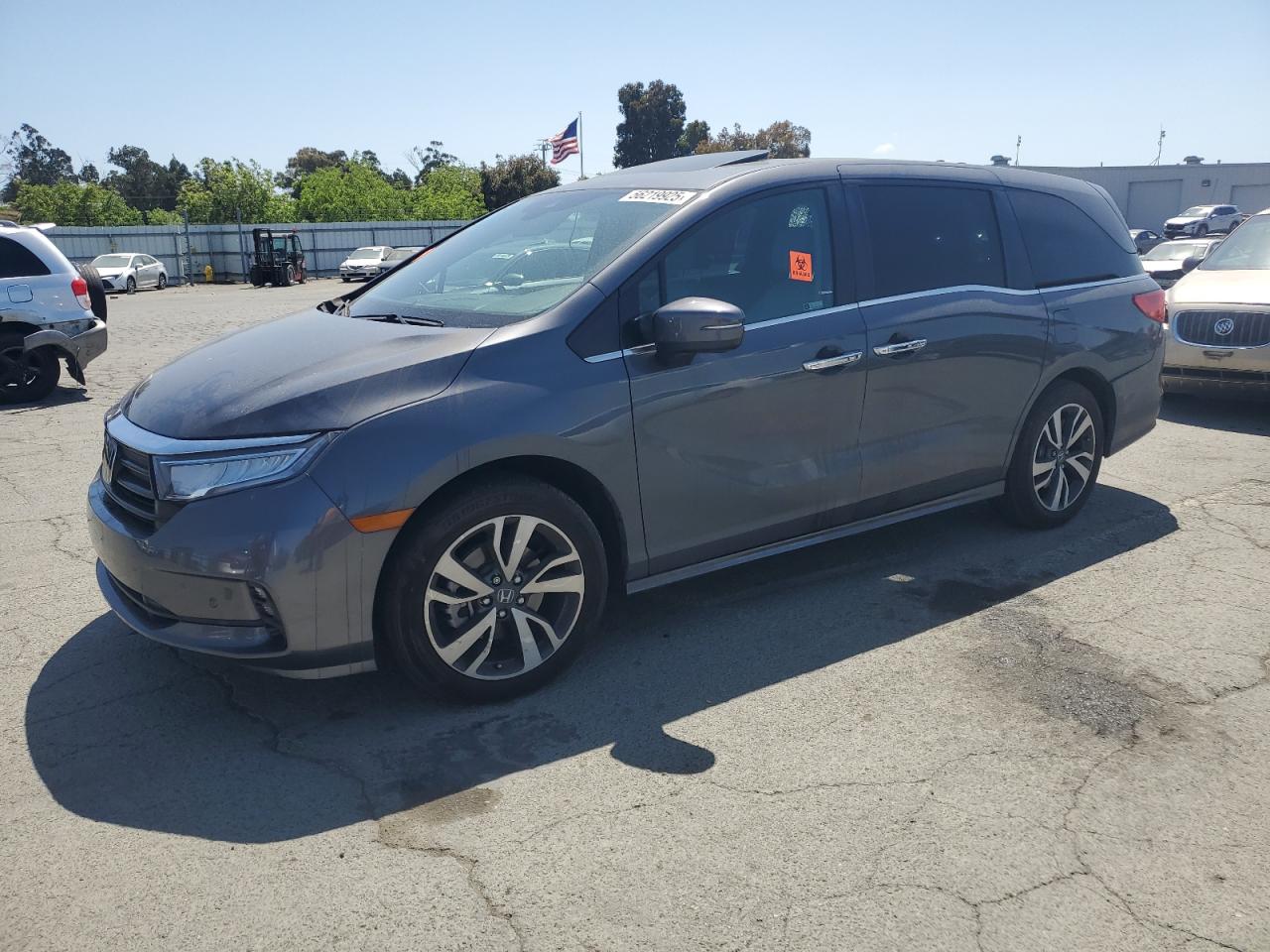 2023 Honda Odyssey Touring en Venta en Martinez, CA - Vandalism