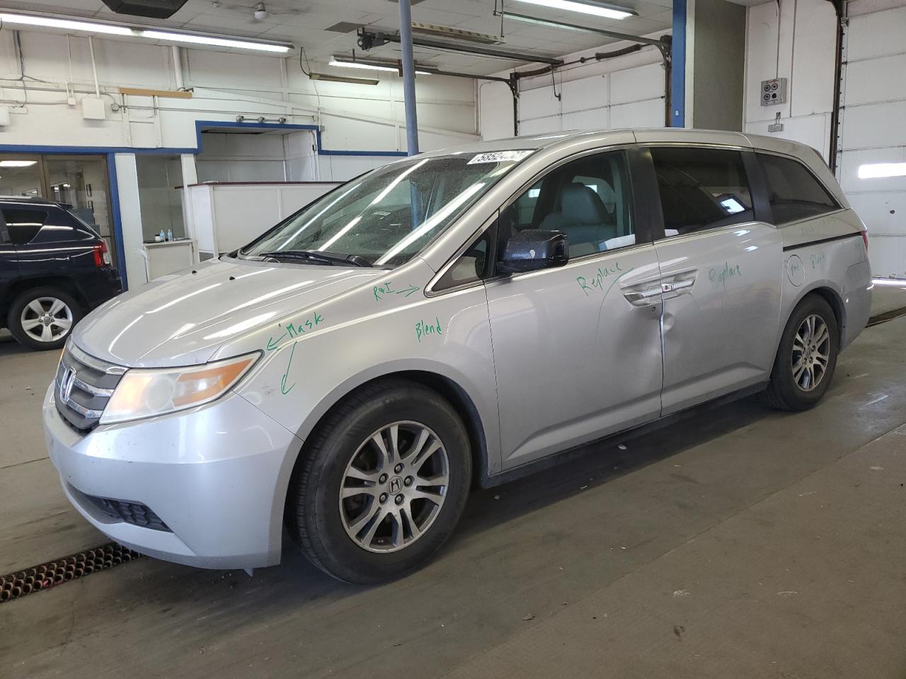 2012 Honda Odyssey Exl zu verkaufen in Pasco, WA - Side