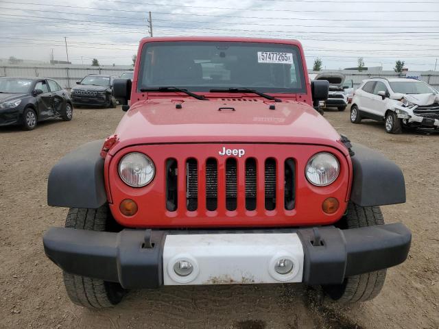  JEEP WRANGLER 2012 Red