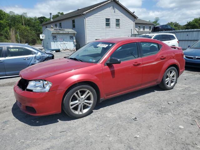 Sedans DODGE AVENGER 2012 Red