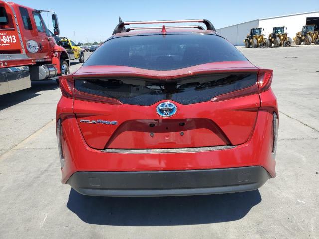  TOYOTA PRIUS 2021 Red