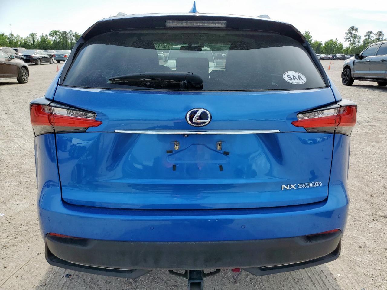 2016 Lexus Nx 300H VIN: JTJBJRBZXG2037476 Lot: 56397065