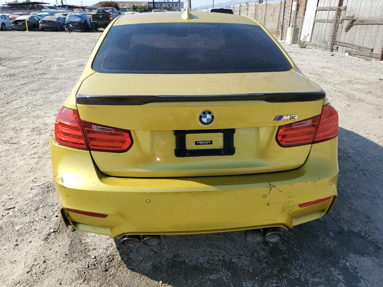 2015 BMW M3 VIN: WBS3C9C59FP803866 Lot: 59126275