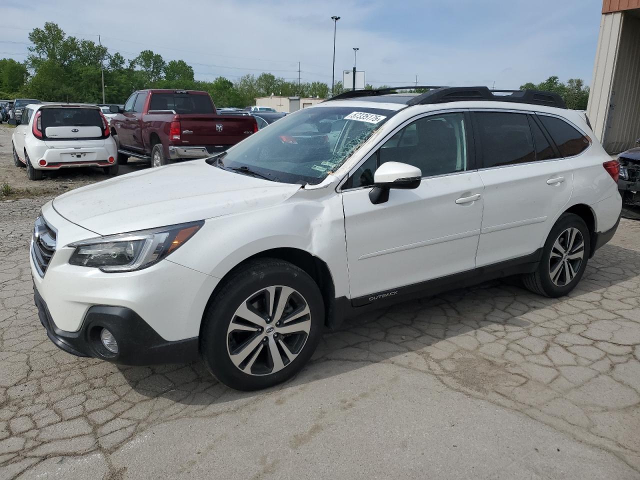 2019 Subaru Outback 2.5I Limited de vânzare în Fort Wayne, IN - Top/Roof