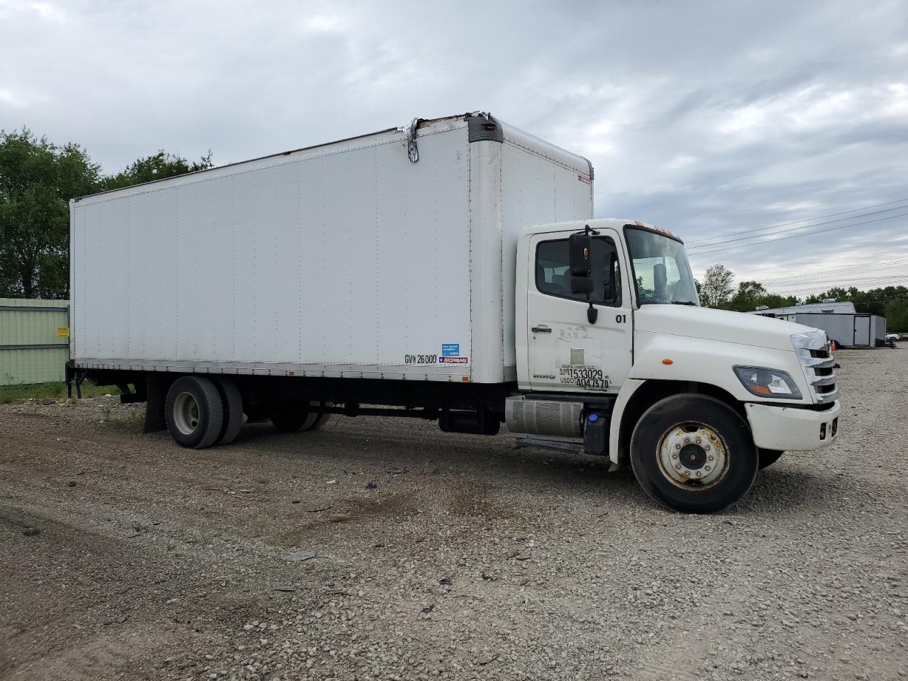 2014 Hino 258/268 zu verkaufen in Pekin, IL - Minor Dent/Scratches