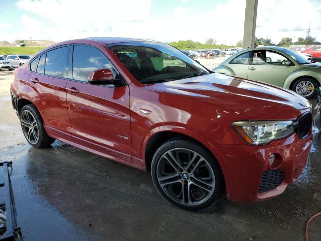  BMW X4 2016 Red