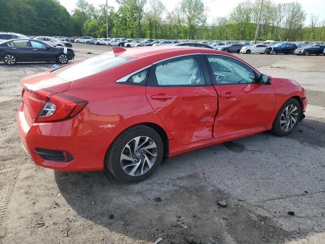  HONDA CIVIC 2018 Czerwony