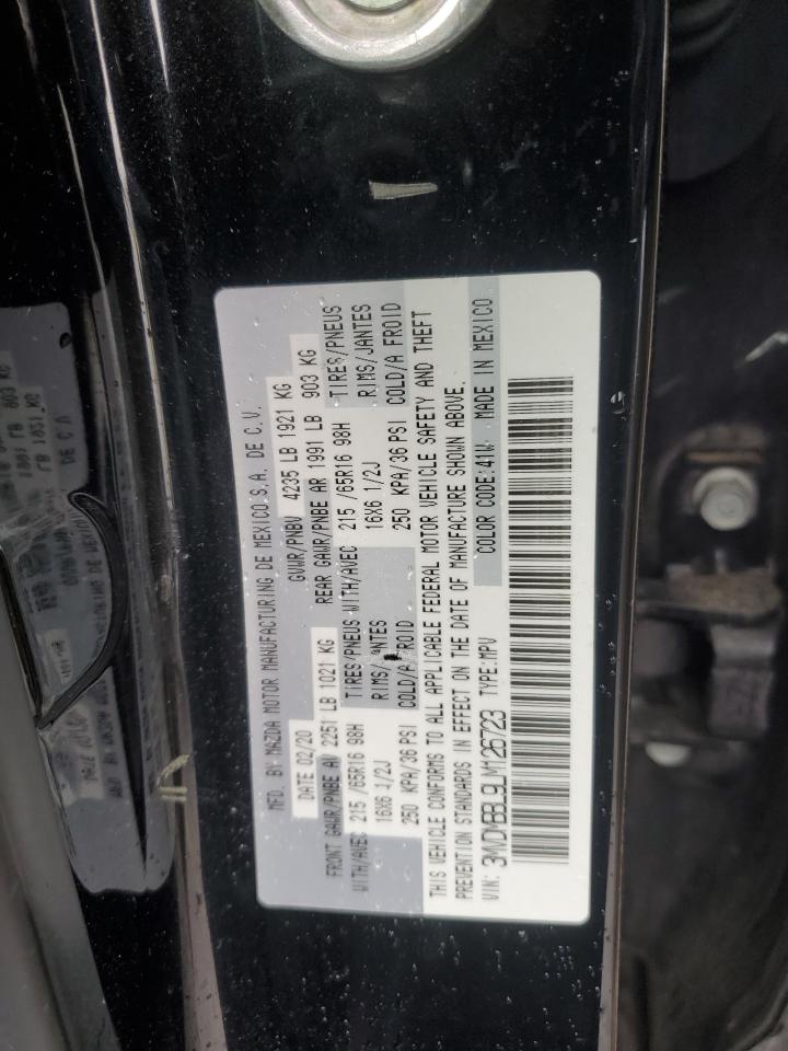 2020 Mazda Cx-30 VIN: 3MVDMBBL9LM126723 Lot: 56818425