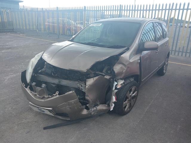 2010 NISSAN NOTE N-TEC for sale at Copart CHESTER