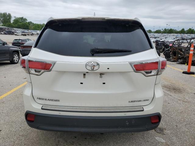  TOYOTA HIGHLANDER 2016 Белы