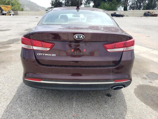  KIA OPTIMA 2018 Бургунді