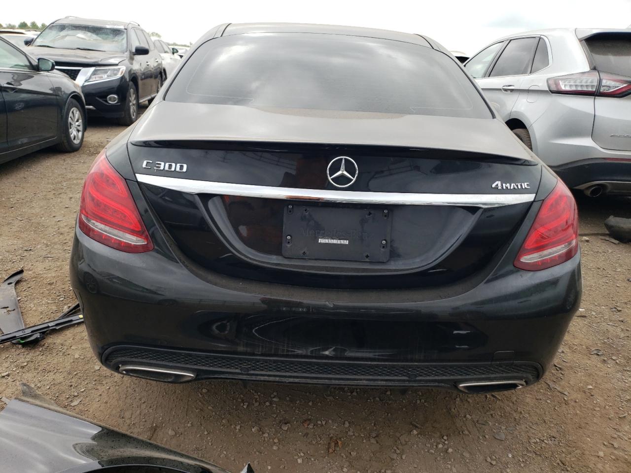 2016 Mercedes-Benz C 300 4Matic VIN: 55SWF4KB3GU174900 Lot: 56697295