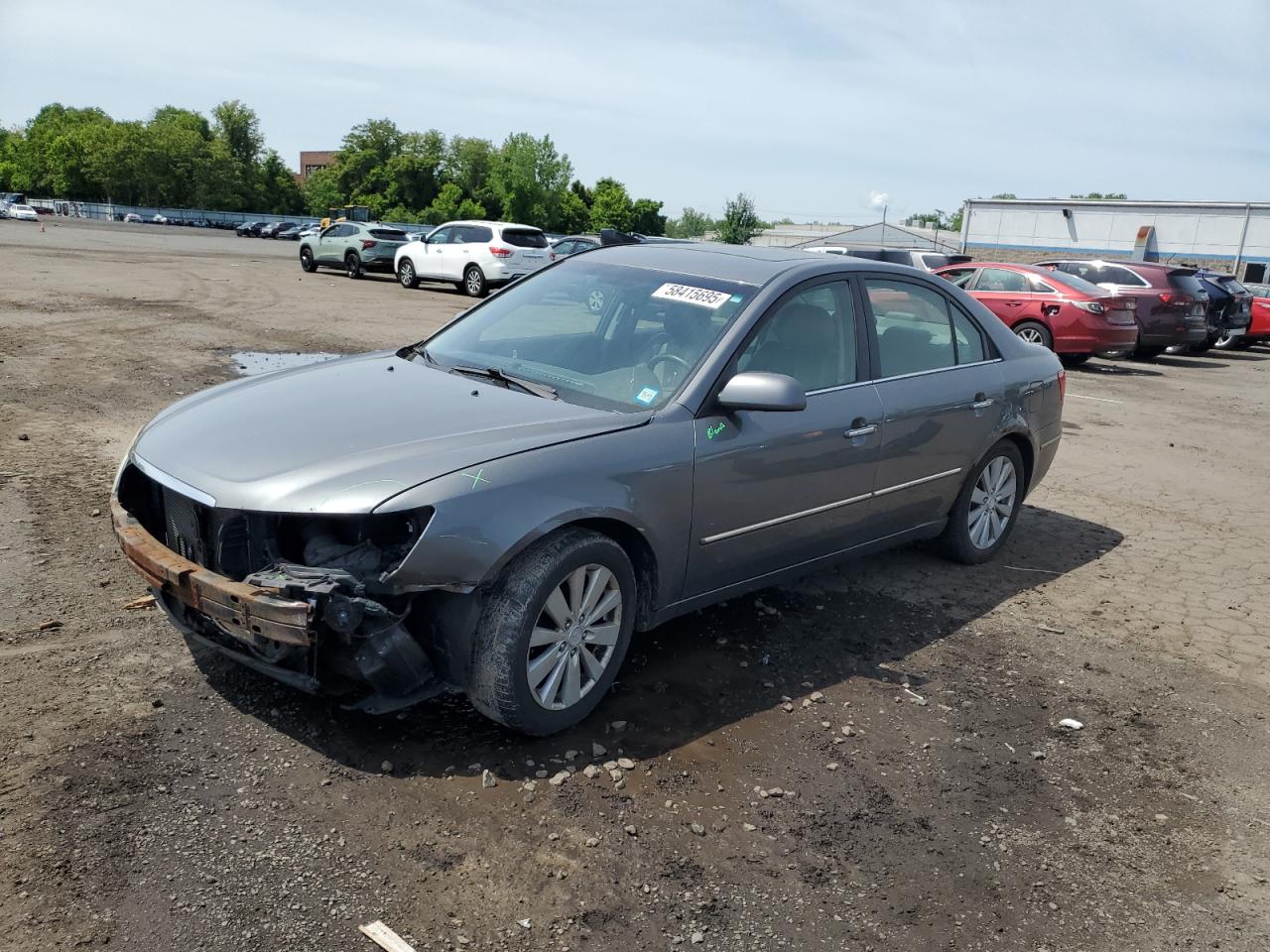 2009 Hyundai Sonata Se en Venta en New Britain, CT - Front End