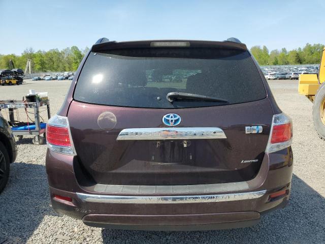 Parquets TOYOTA HIGHLANDER 2012 Burgundy