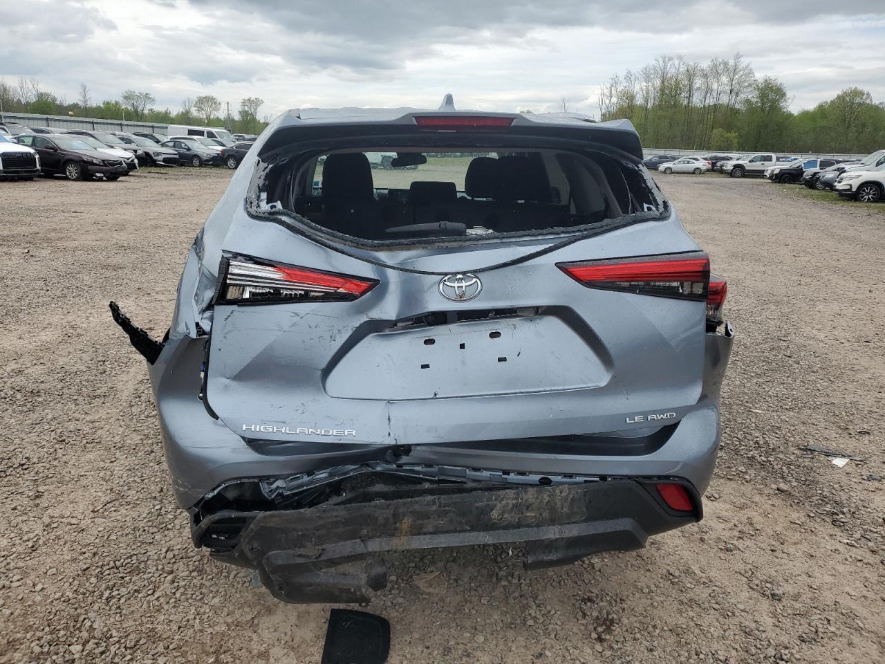 2021 Toyota Highlander L VIN: 5TDBZRBH0MS138565 Lot: 56910965