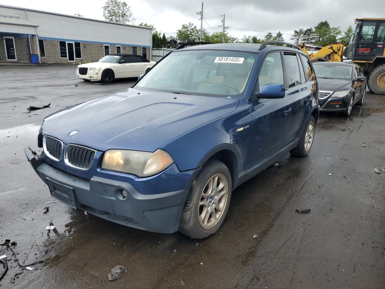 2005 Bmw X3 2.5I en Venta en New Britain, CT - Front End
