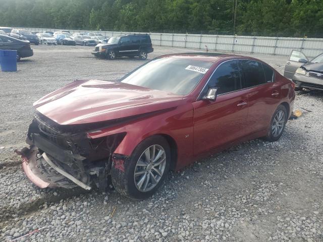  INFINITI Q50 2015 Red