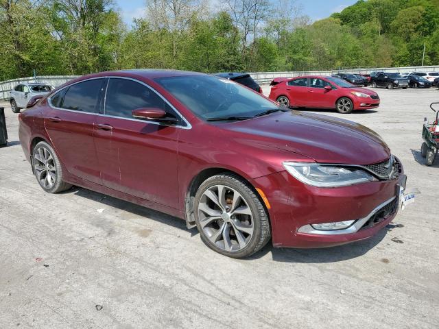 Sedans CHRYSLER 200 2015 Bordowy