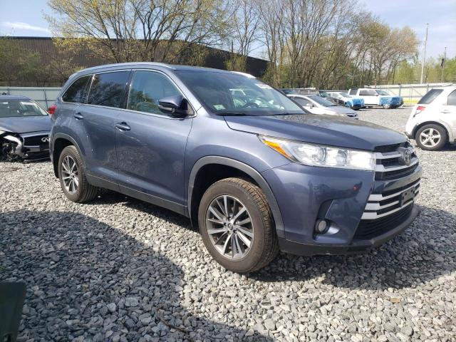  TOYOTA HIGHLANDER 2019 Синий