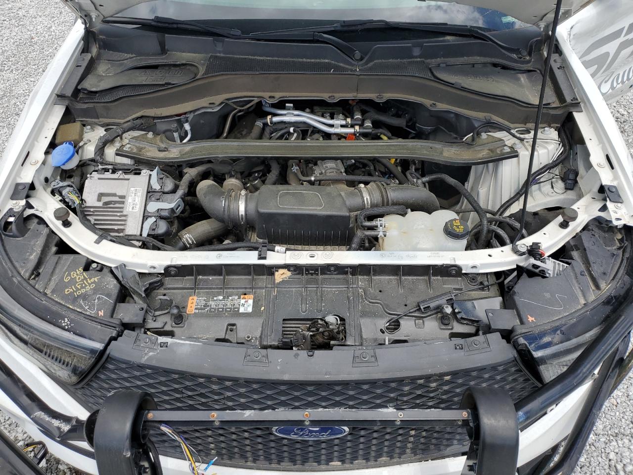 2022 Ford Explorer Police Interceptor VIN: 1FM5K8AC1NGB17877 Lot: 55605335
