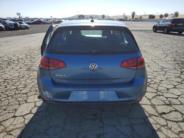  VOLKSWAGEN GOLF 2016 Синий