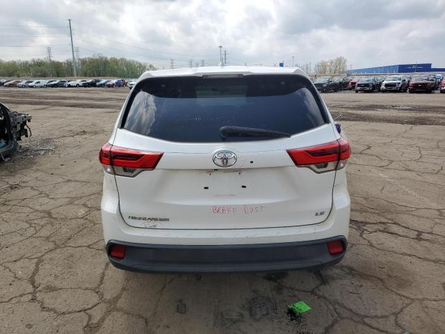  TOYOTA HIGHLANDER 2018 Белый