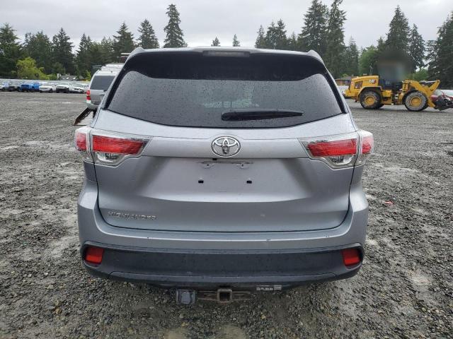  TOYOTA HIGHLANDER 2016 Серебристый