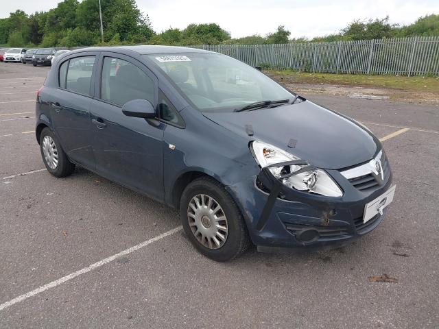 2009 VAUXHALL CORSA SPEC