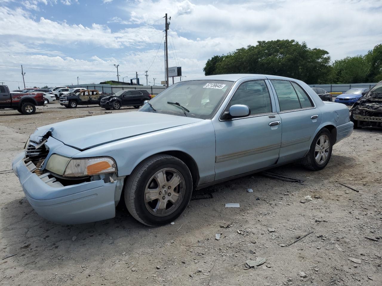 2011 Ford Crown Victoria Lx იყიდება Oklahoma City-ში, OK - Front End