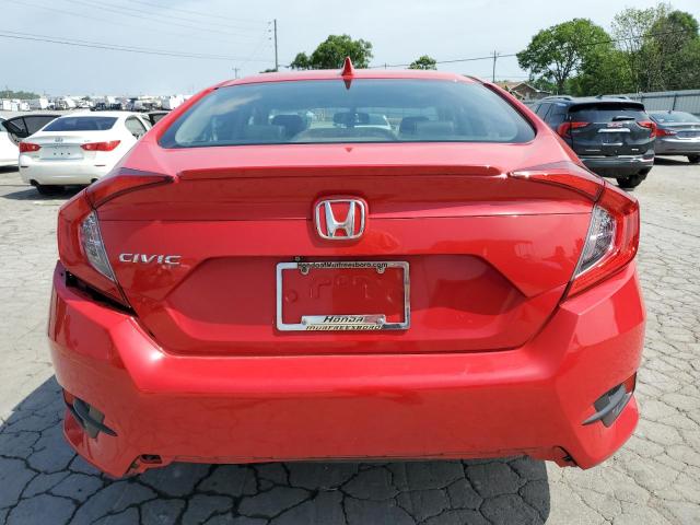  HONDA CIVIC 2017 Red