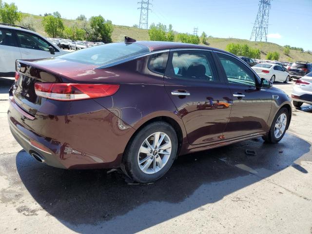  KIA OPTIMA 2018 Бордовый