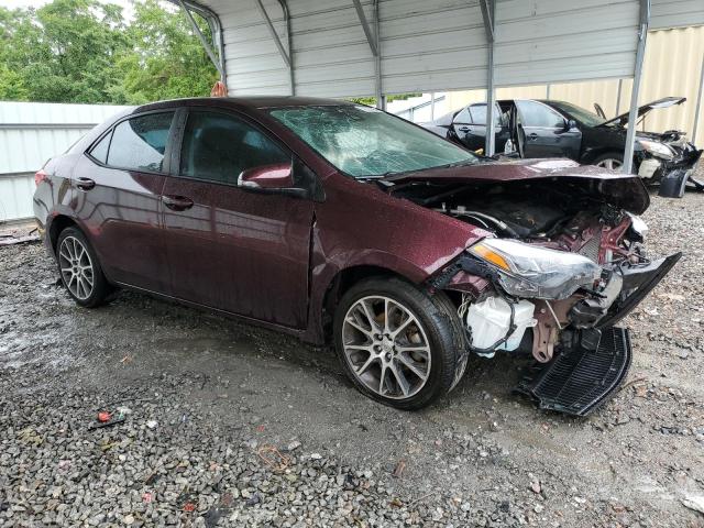  TOYOTA COROLLA 2017 Bordowy