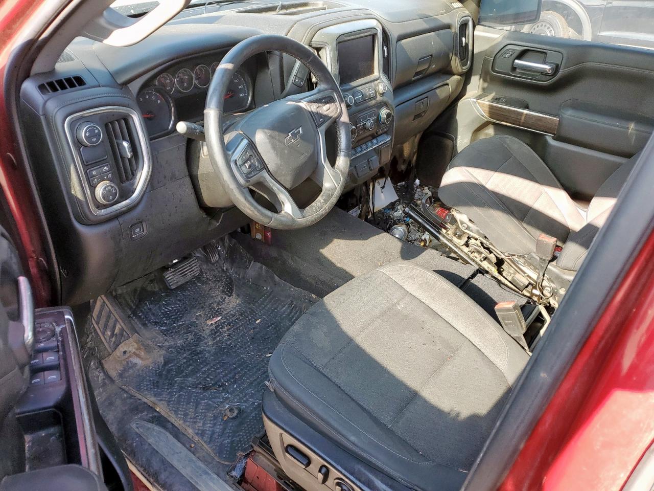 2019 Chevrolet Silverado C1500 Rst VIN: 1GCPWDED3KZ144396 Lot: 55790415
