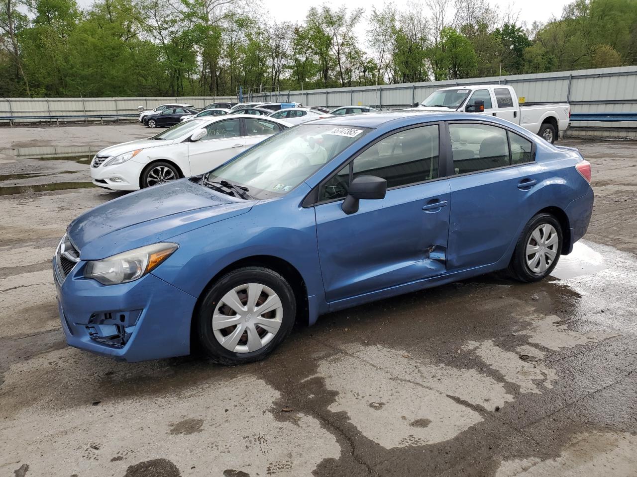 2016 Subaru Impreza en Venta en Ellwood City, PA - Side