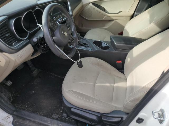  KIA OPTIMA 2015 White