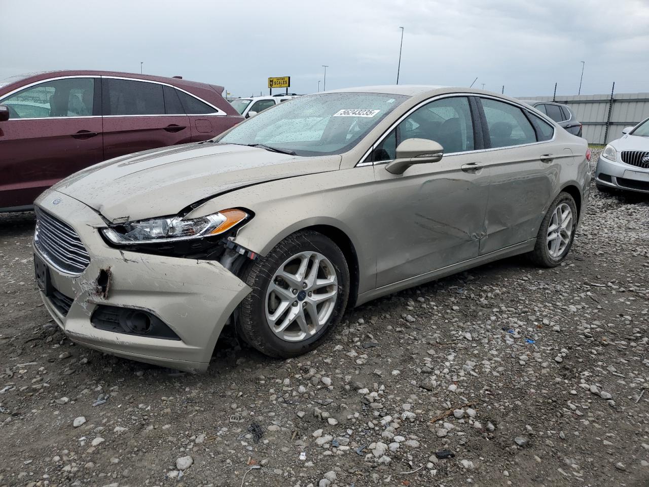 2016 Ford Fusion Se zu verkaufen in Cahokia Heights, IL - Front End