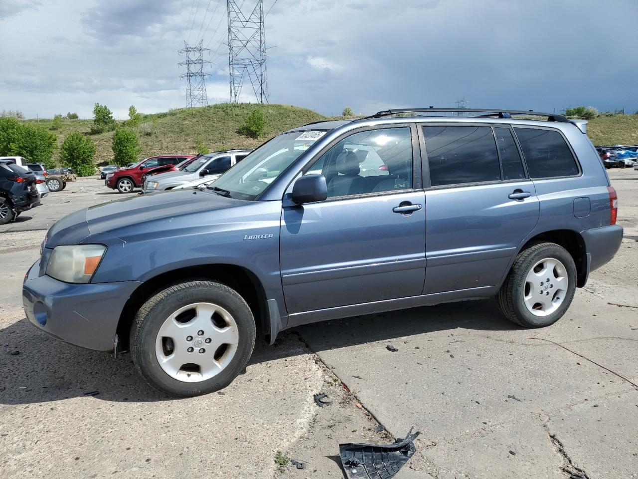 2004 Toyota Highlander للبيع في Littleton، CO - Hail