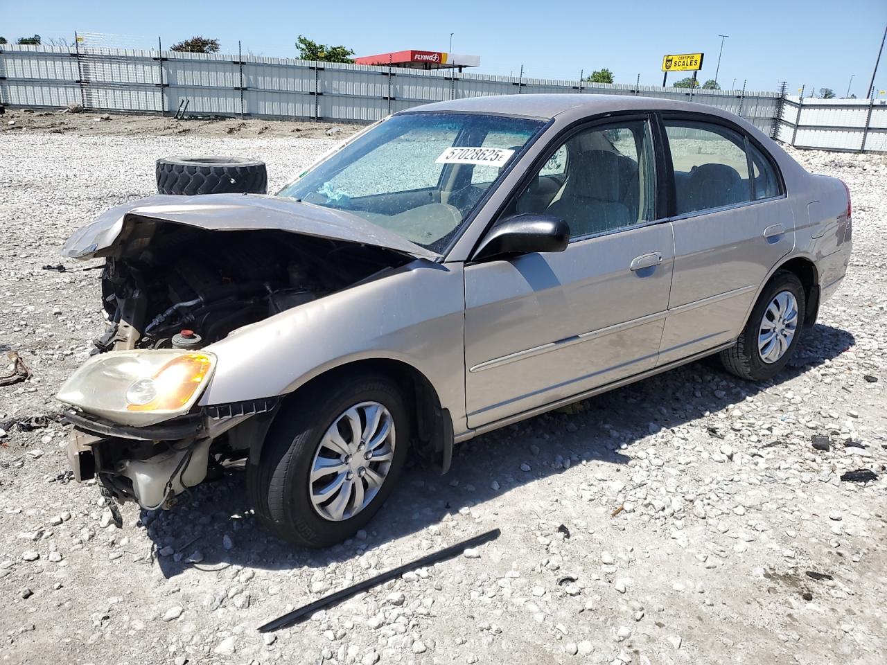 2002 Honda Civic Lx for Sale in Cahokia Heights, IL - Front End