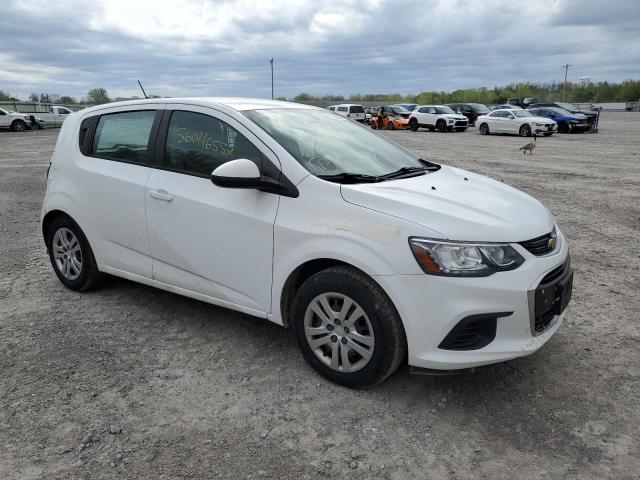  CHEVROLET SONIC 2018 White