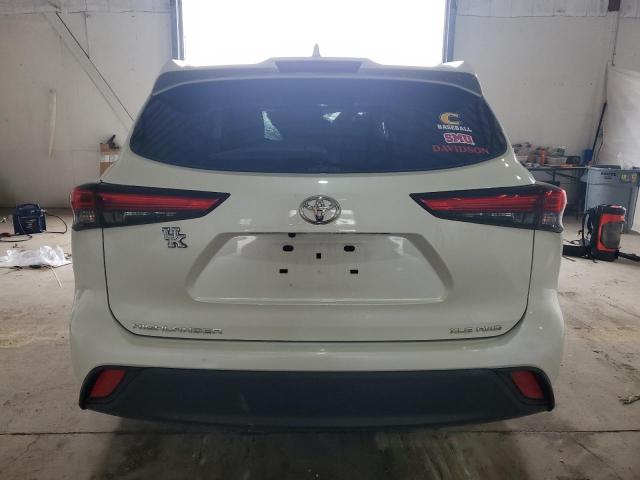  TOYOTA HIGHLANDER 2021 Белы