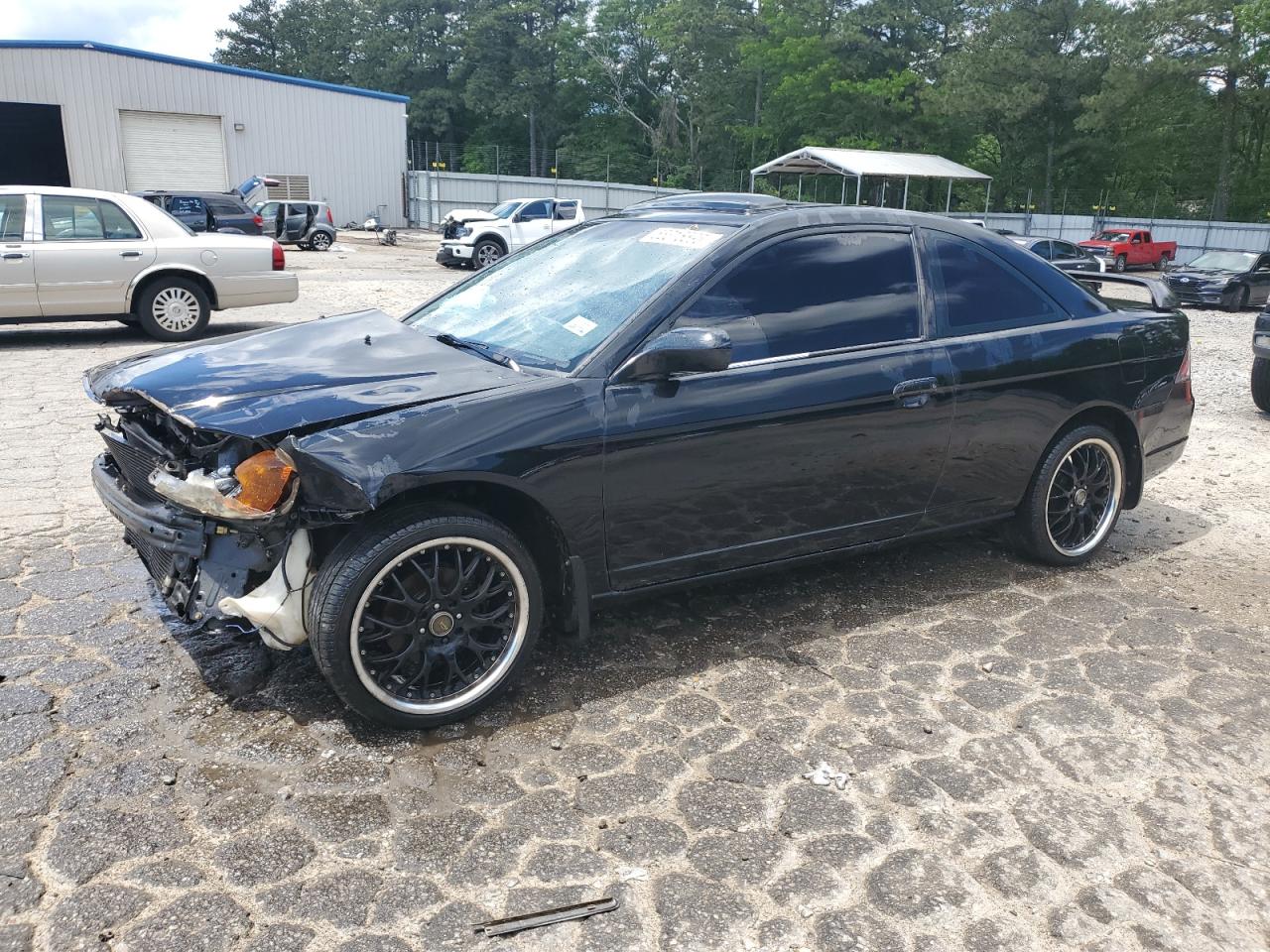2002 Honda Civic Ex for Sale in Austell, GA - Front End