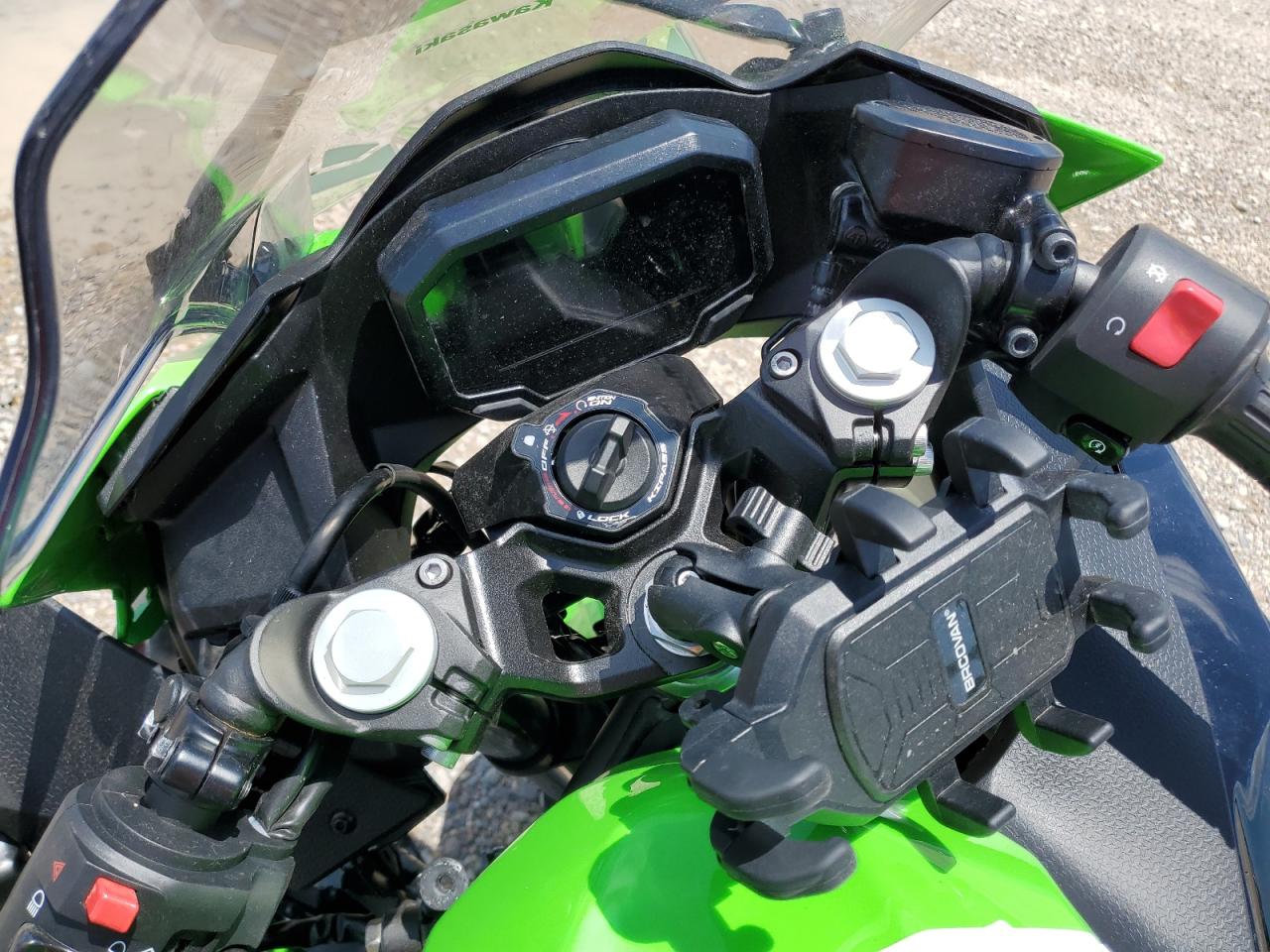 2025 Kawasaki Ex500 A VIN: ML5EXGJ17SDA55040 Lot: 56592955