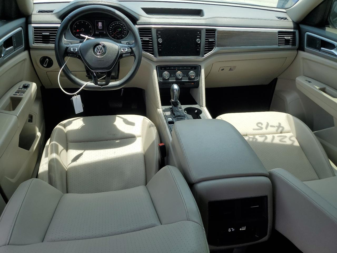 2019 Volkswagen Atlas Se VIN: 1V2WR2CAXKC521646 Lot: 57383735