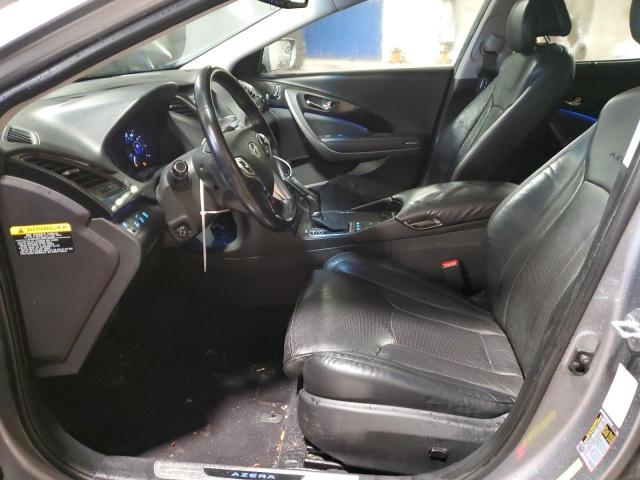  HYUNDAI AZERA 2016 Серебристый