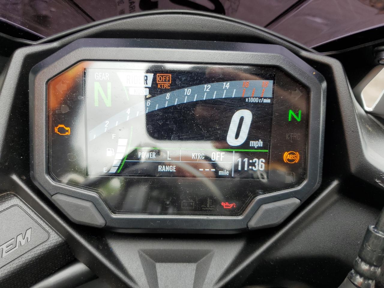 2025 Kawasaki Zx400 S VIN: ML5ZXCS10SDA31462 Lot: 58974525