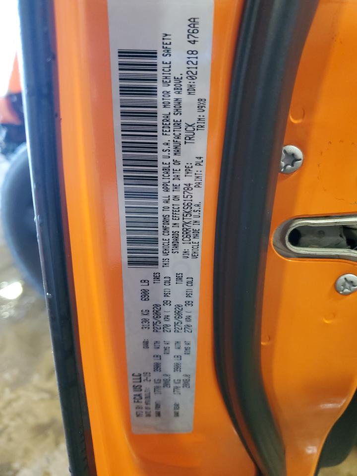 2019 Ram 1500 Classic Tradesman VIN: 1C6RR7KT5KS615784 Lot: 56498875