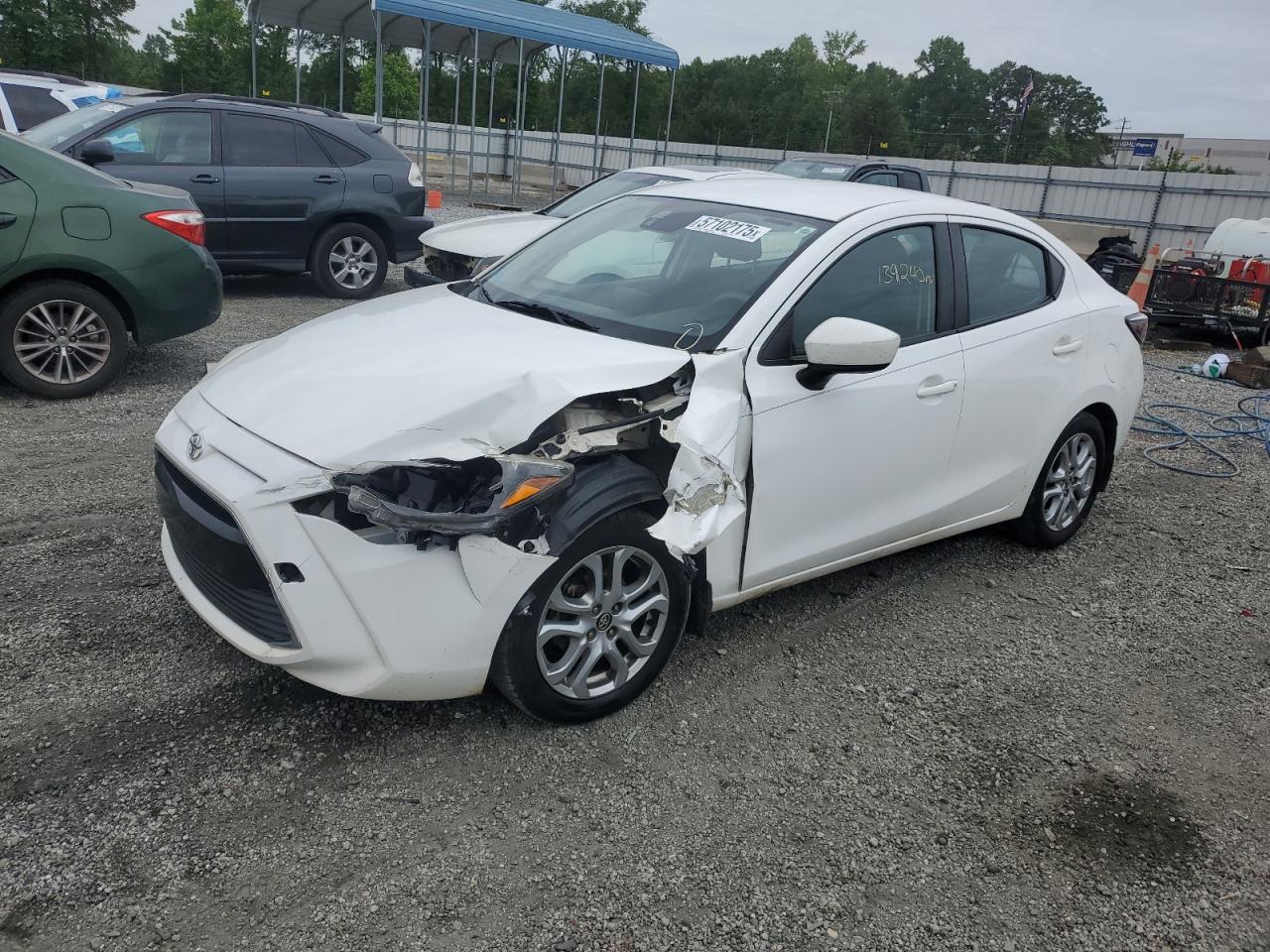 2017 Toyota Yaris Ia de vânzare în Spartanburg, SC - Front End